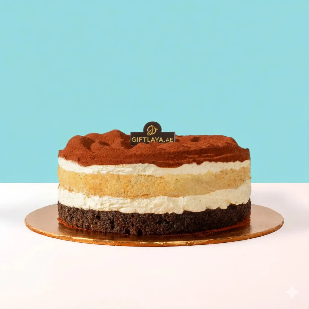 Italian Tiramisu Birthday Cake