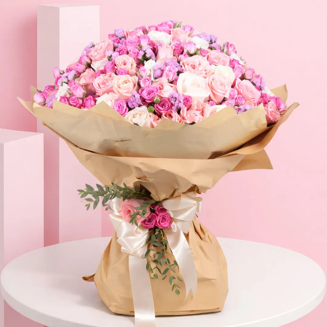Rosy Bliss Grand Bouquet