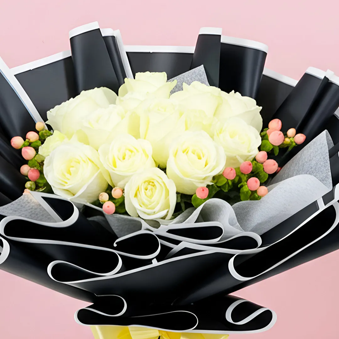 Gentle Yellow Rose Floral Gift