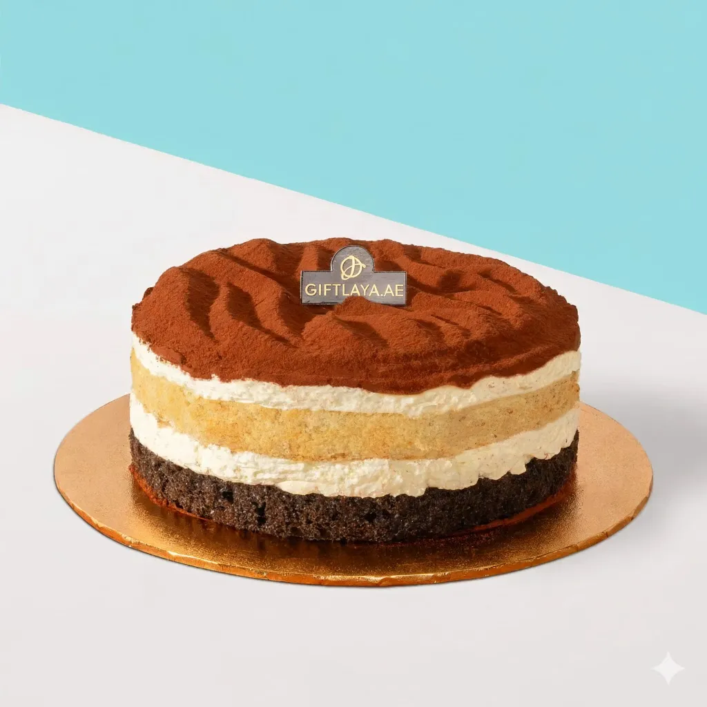 Italian Tiramisu Birthday Cake