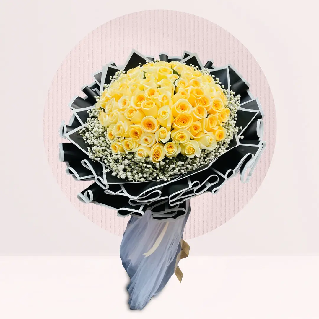 Yellow Rose Bouquet for Special Ones