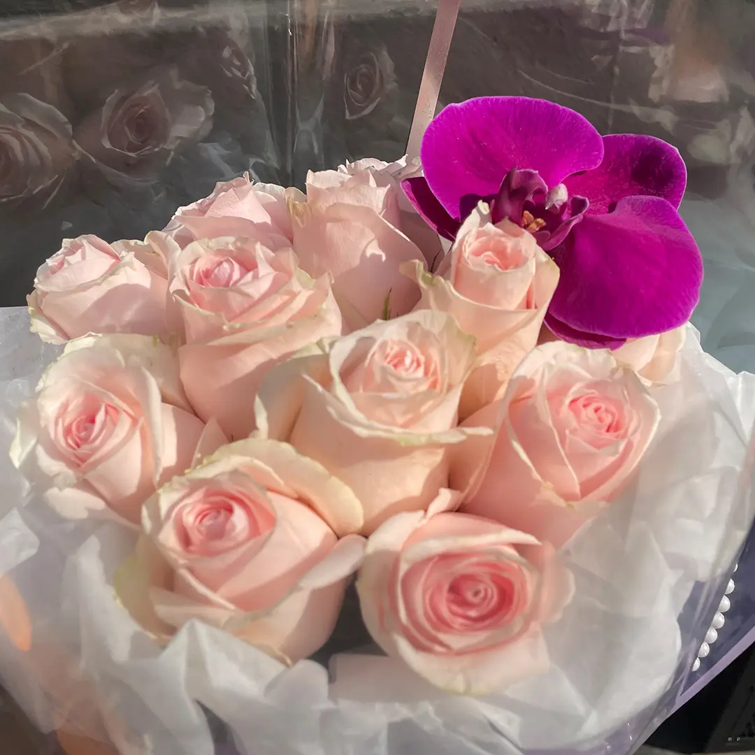 Royal Lavender Rose Wrap