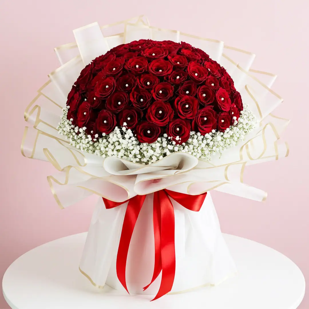 Eternal Love Red Roses Bouquet