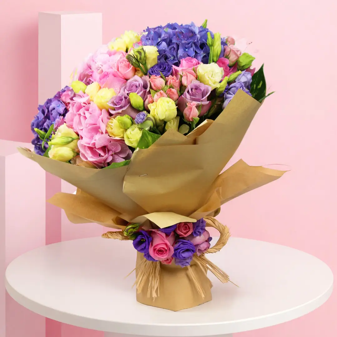 Pastel Garden Mixed Bouquet