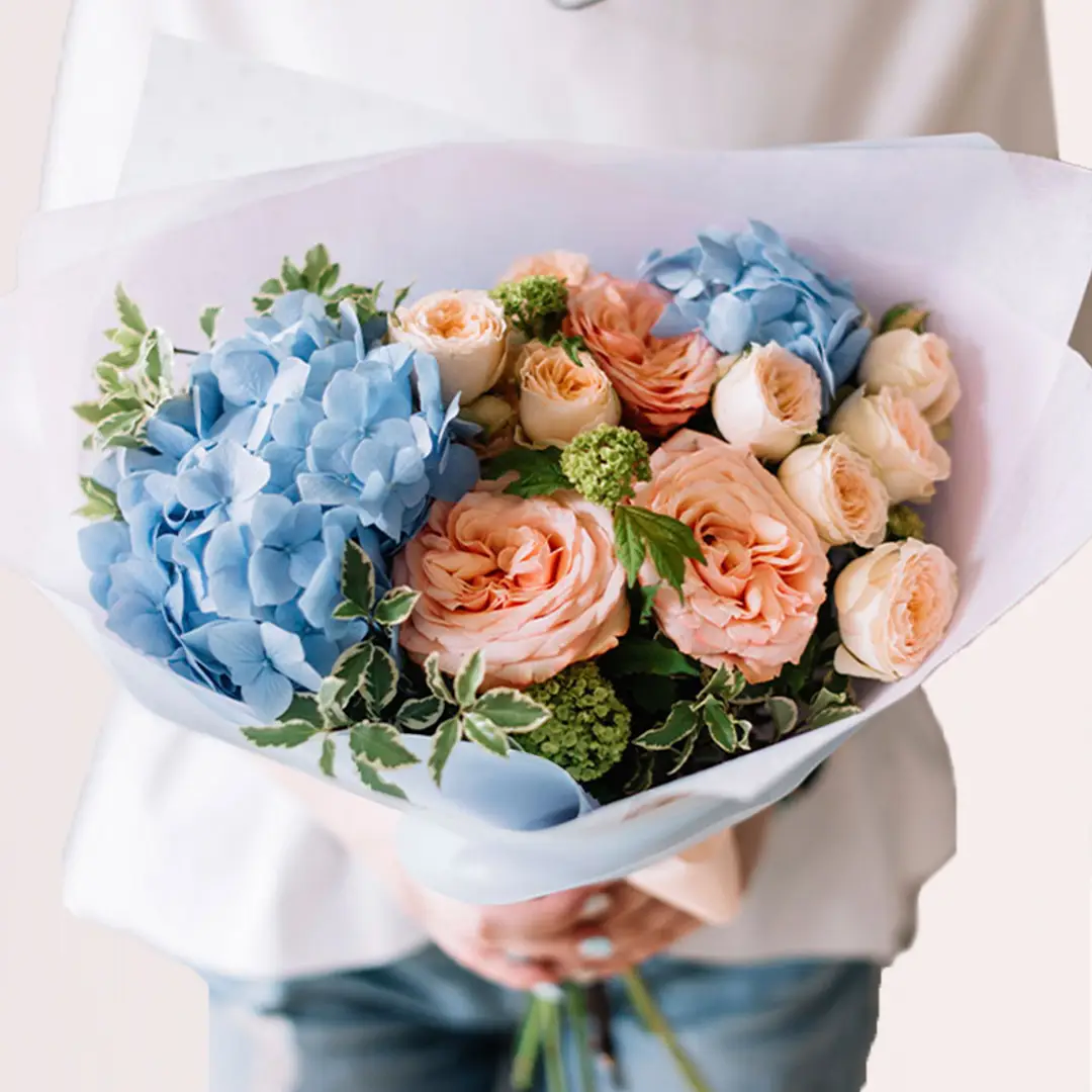 Pastel Mixed Flower Bouquet