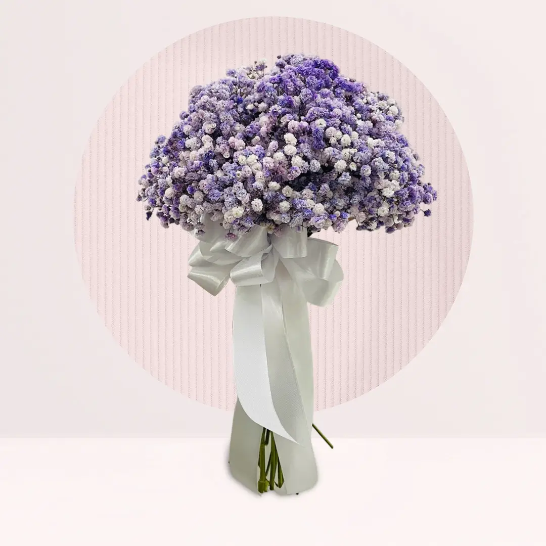 Lavender Baby’s Breath Bouquet