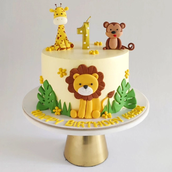 Roar and Explore Jungle Cake
