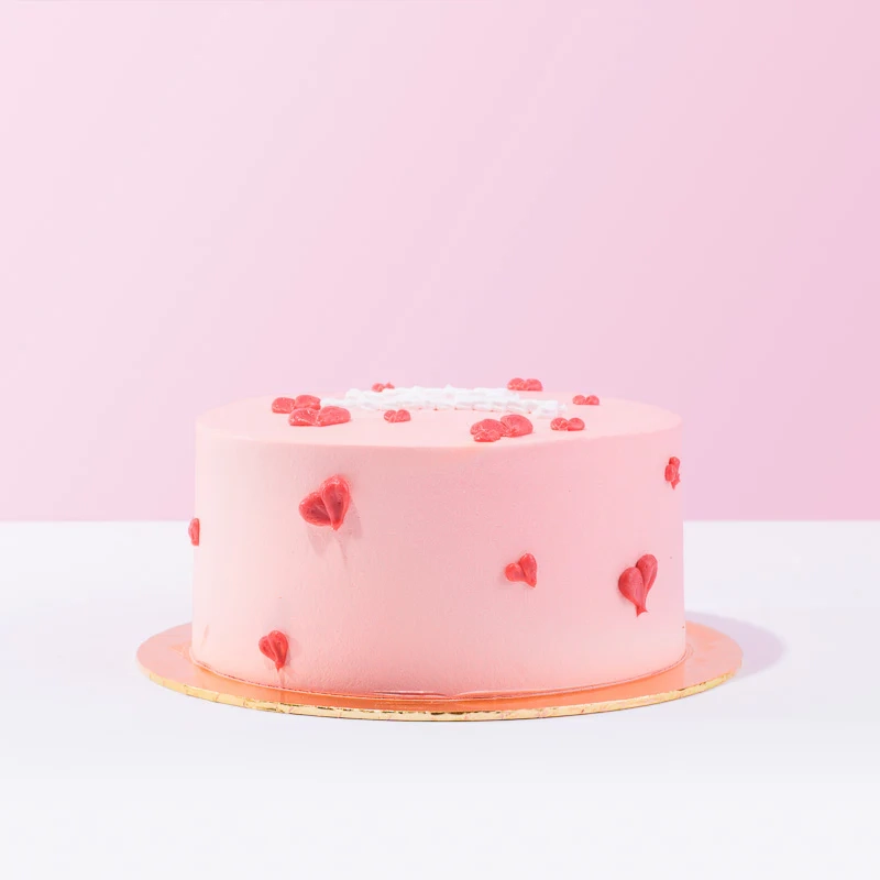 Soft Pink Fantasy Cake