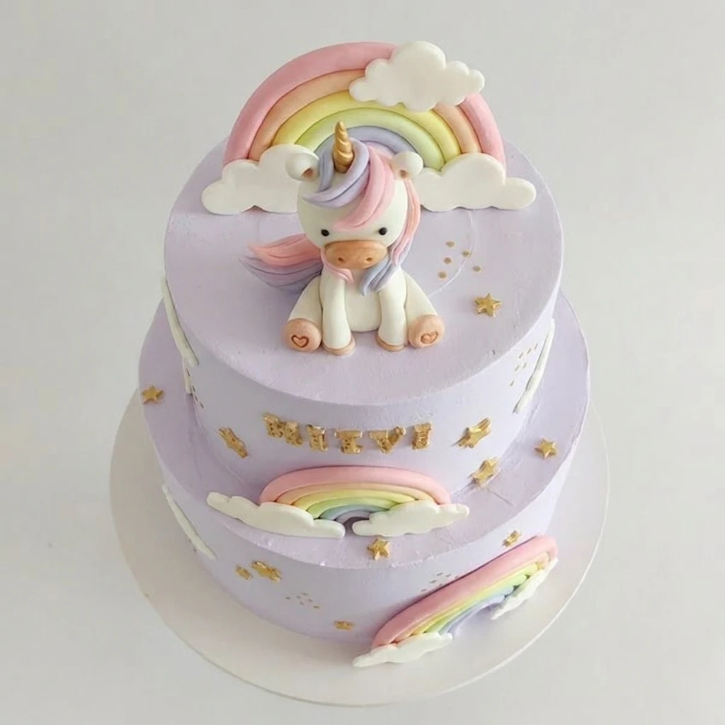 Rainbow Unicorn Dream Cake