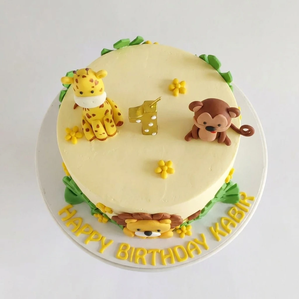 Roar and Explore Jungle Cake