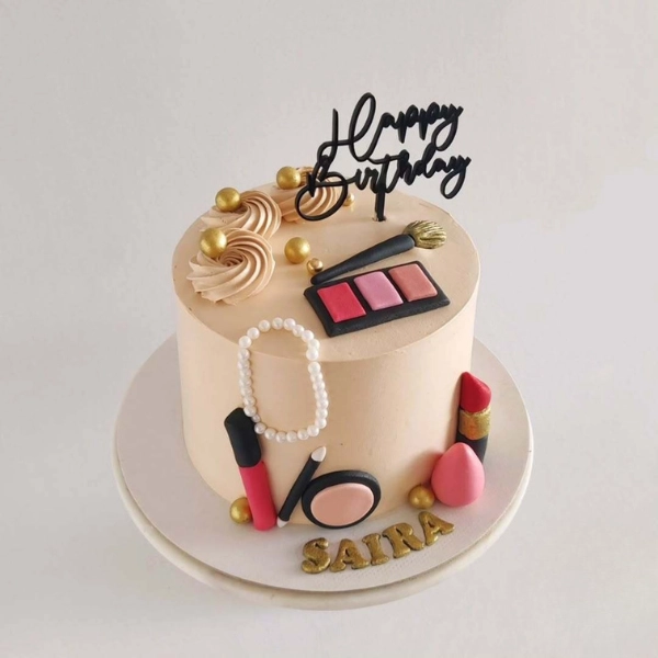 Beauty Queen Makeup Cake