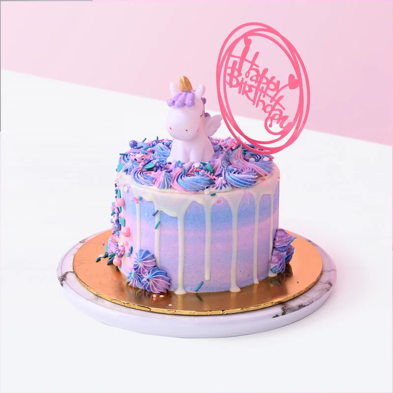 Unicorn Magic Drip Cake