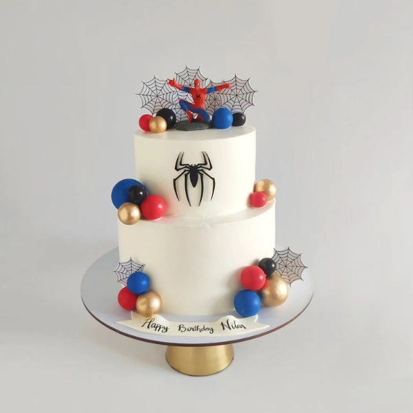 Marvel Spider-Man Theme Cake