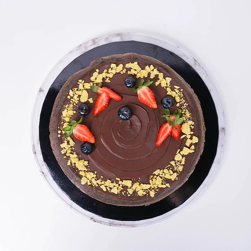 Double Chocolate Crepe Cake