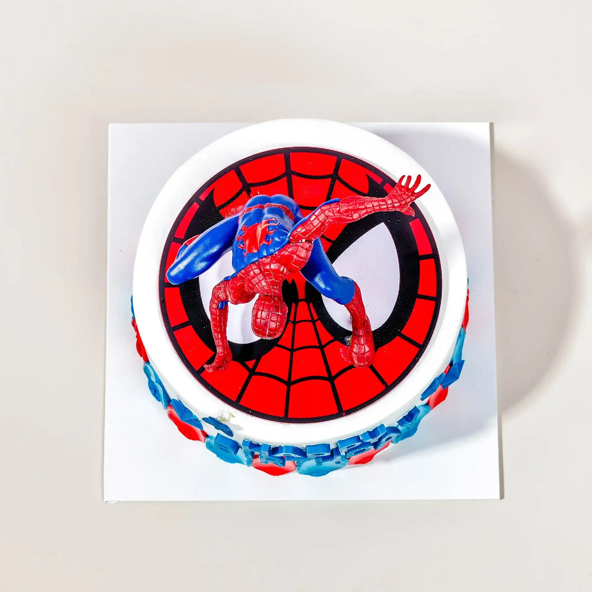 Amazing Spiderman Kids Cake
