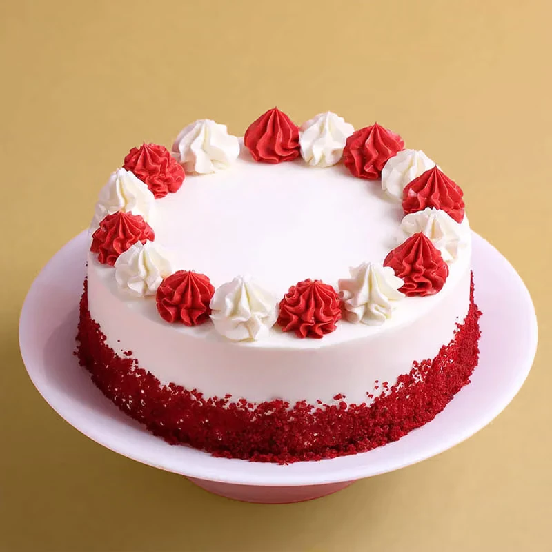 Classic Red Velvet Cream Cake