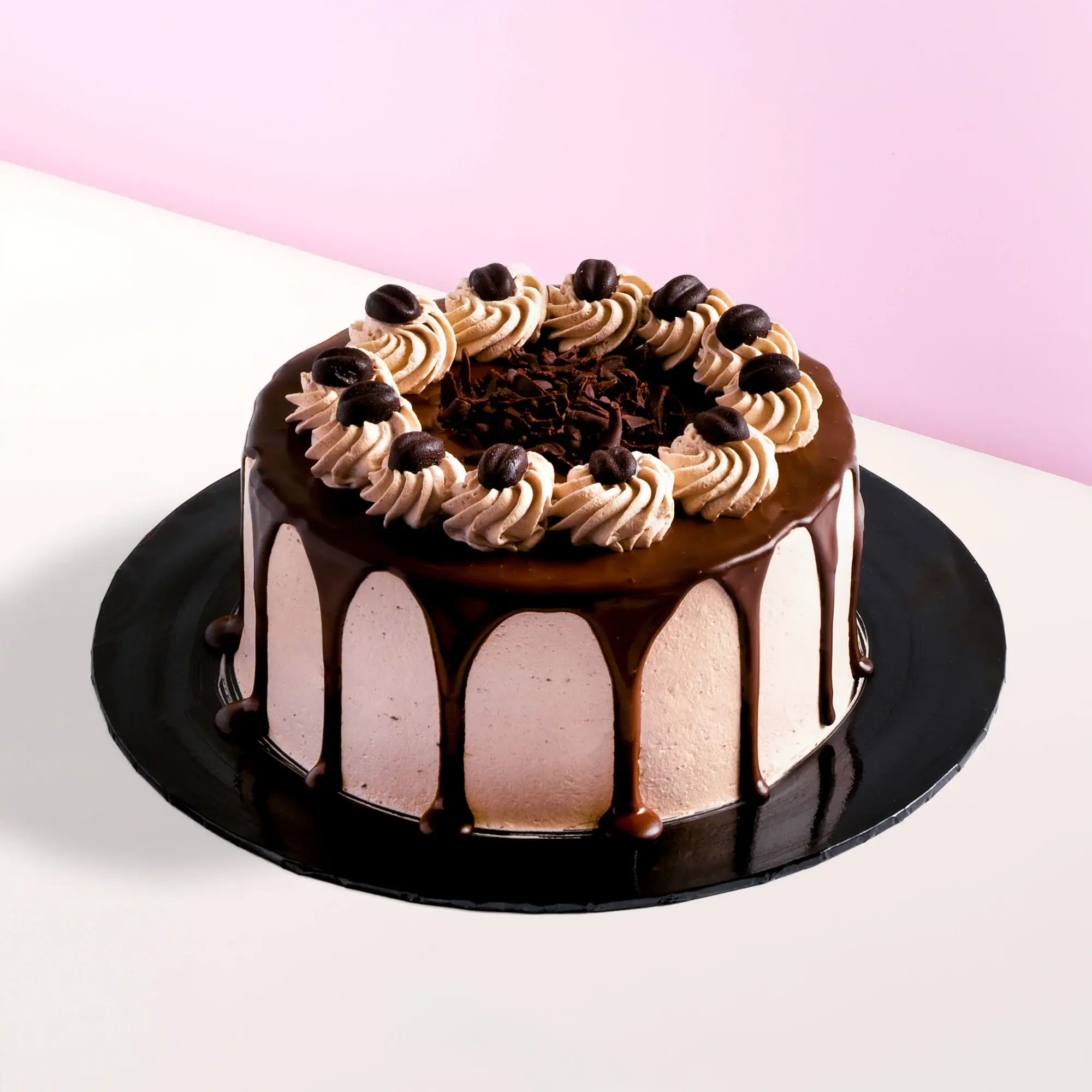 Chocolate Coffee Truffle Cake