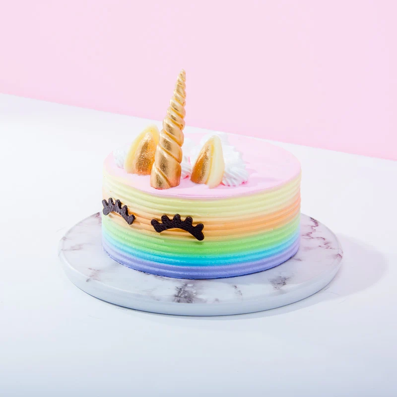 1st Birthday Rainbow Unicorn Cake