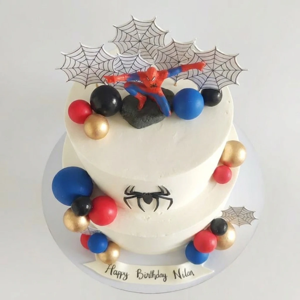 Marvel Spider-Man Theme Cake