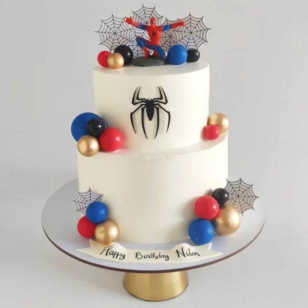 Marvel Spider-Man Theme Cake