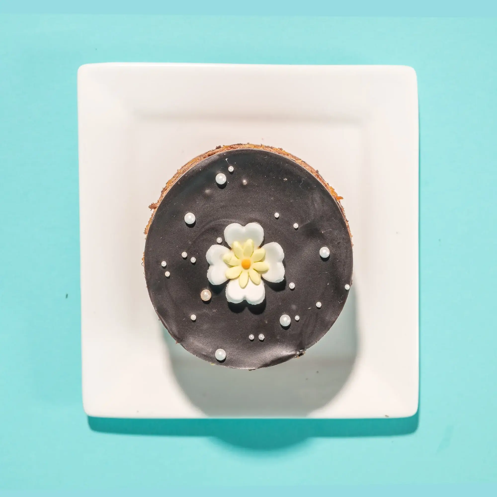 Creamy Chocolate Bento Cake  