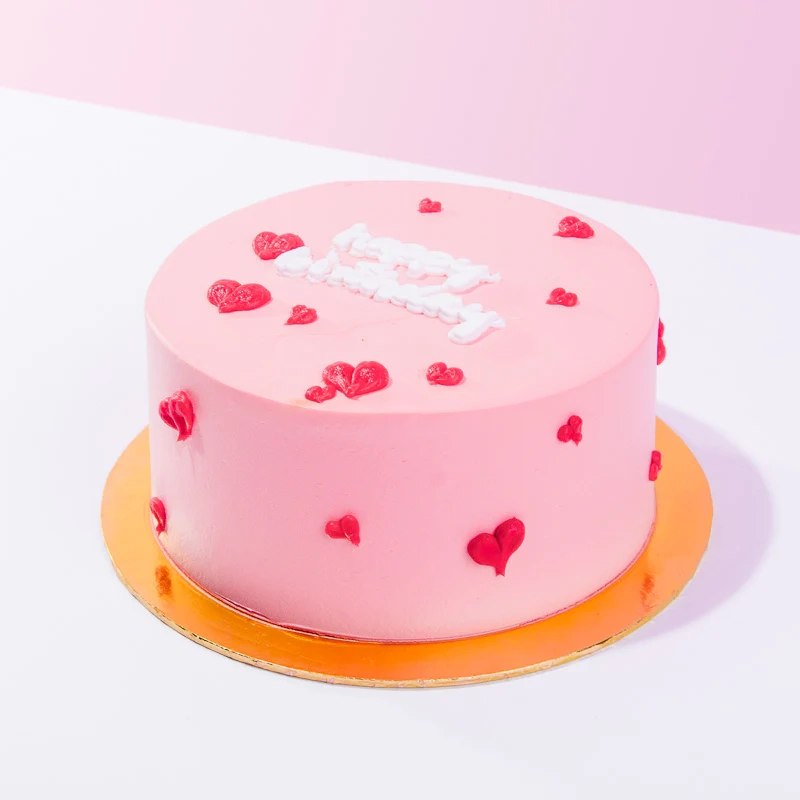 Soft Pink Fantasy Cake