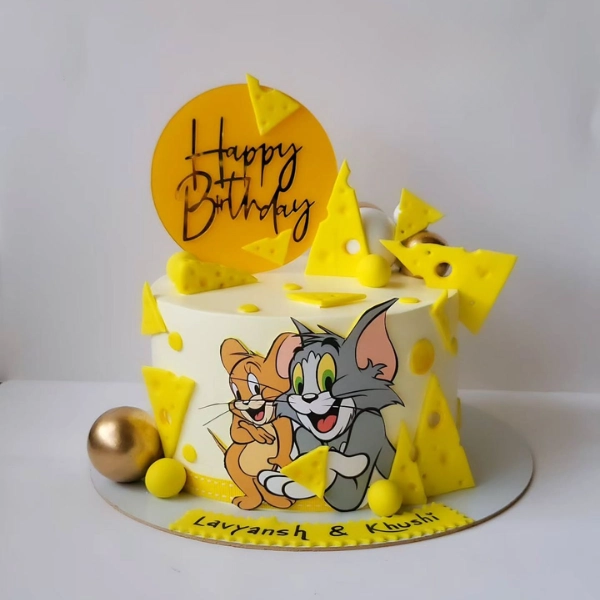 Tom and Jerry Fun Party Cake