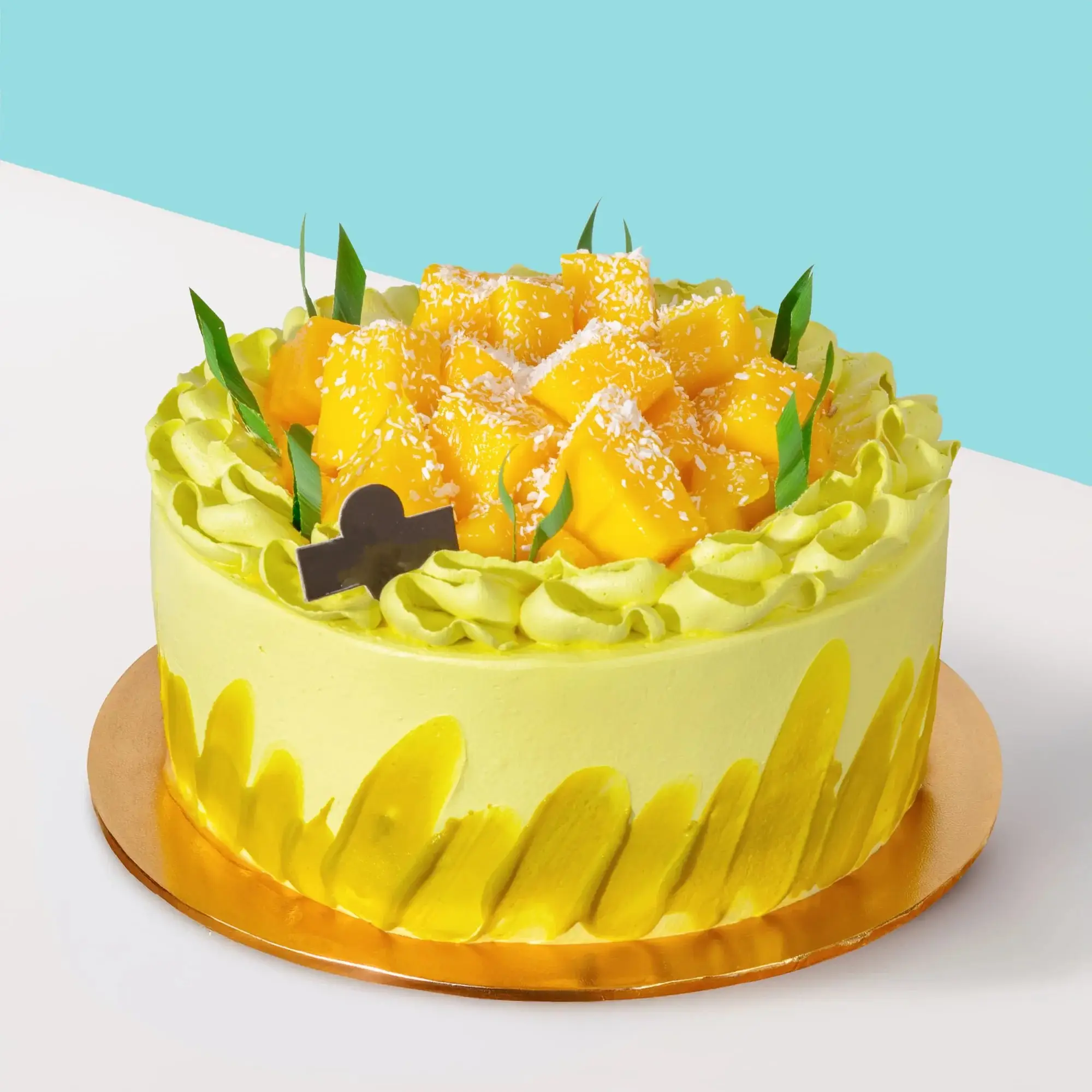 Summer Mango Pistachio Cake