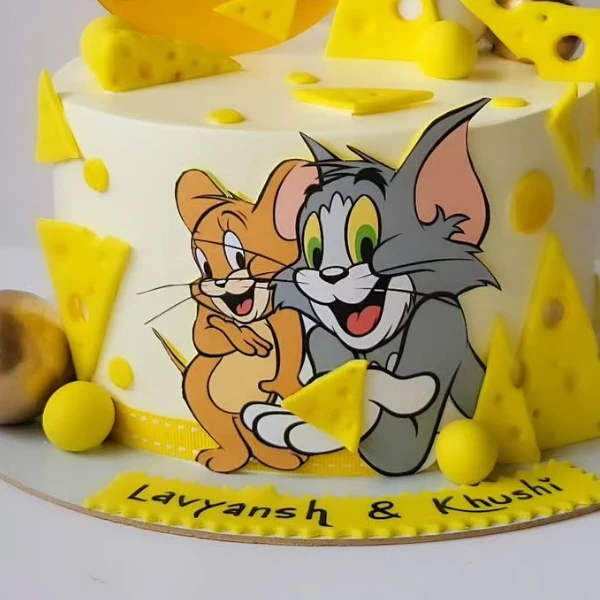 Tom and Jerry Fun Party Cake