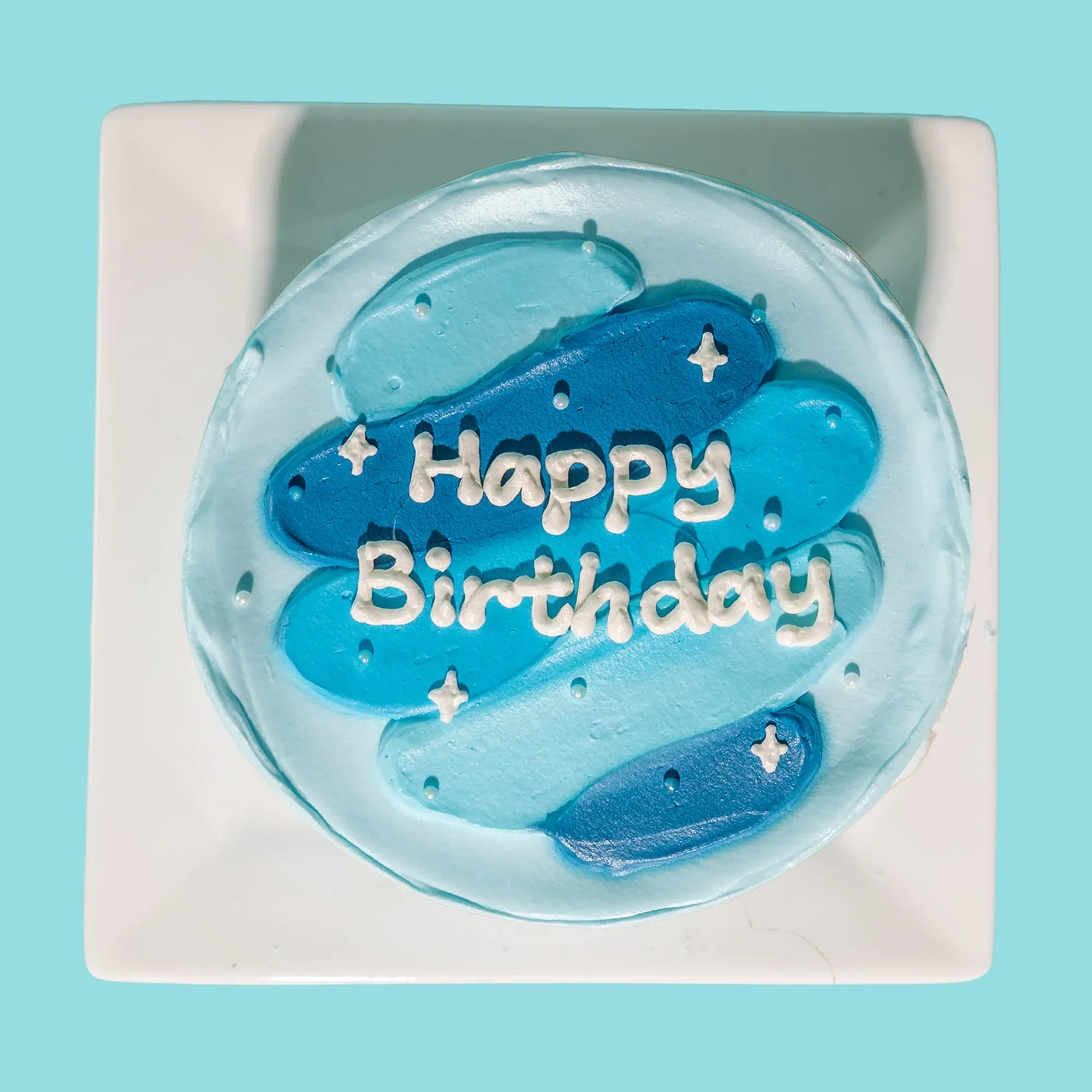 Blue Bento Celebration Cake