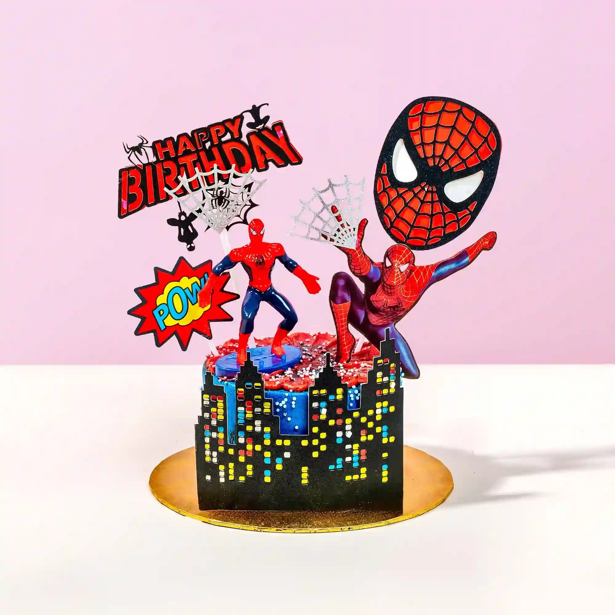Ultimate Spiderman Action Cake