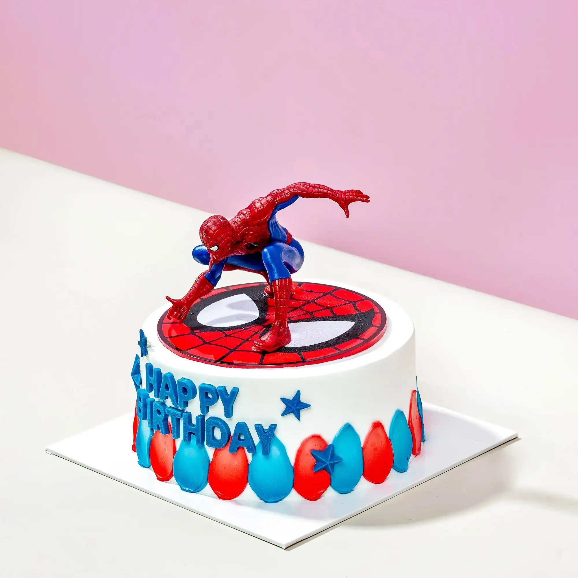 Amazing Spiderman Kids Cake
