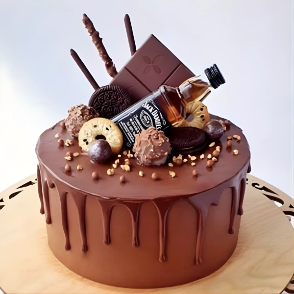 Whisky Lover’s Birthday Cake