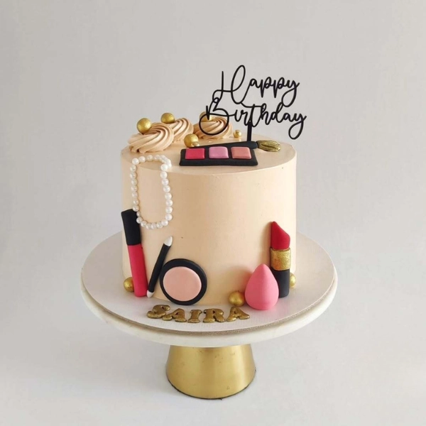 Beauty Queen Makeup Cake