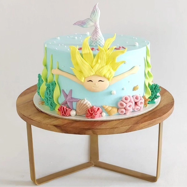 Mermaid Princess Fantasy Cake