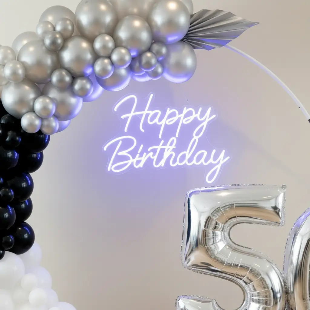 Elegant Birthday Ring Decoration