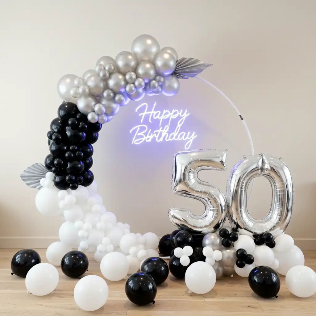 Elegant Birthday Ring Decoration