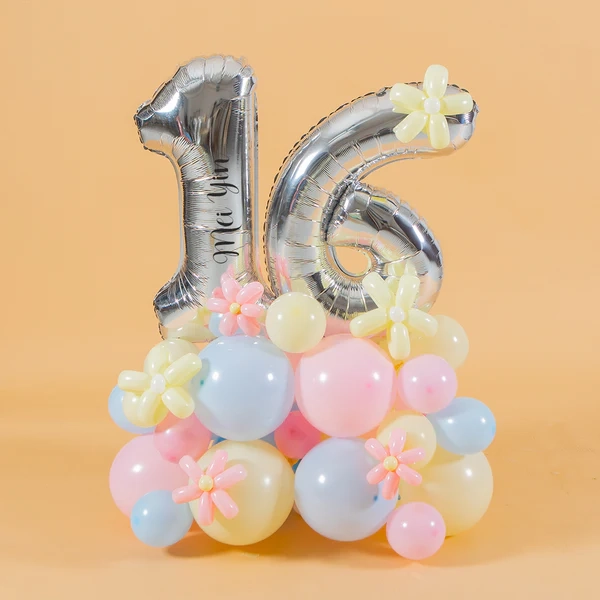 Number Birthday Balloon