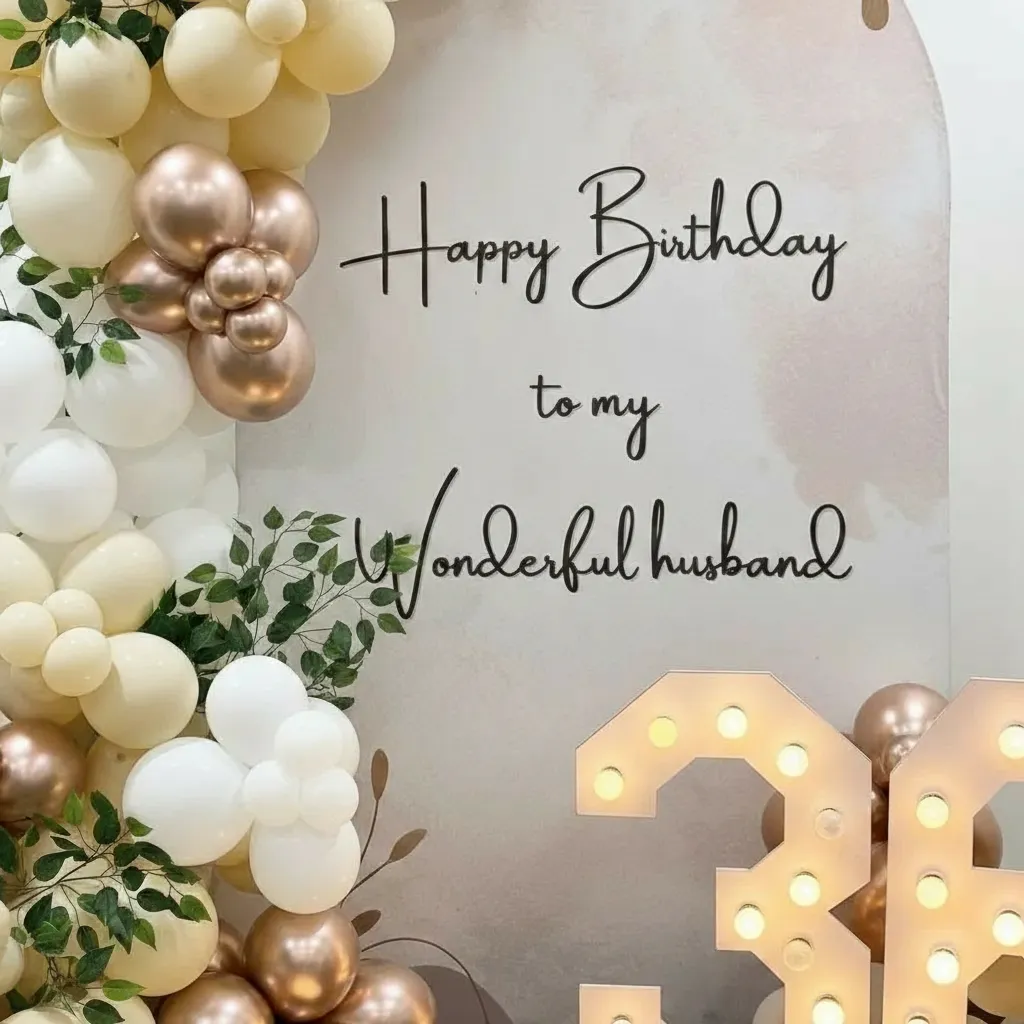 Grand Surprise Birthday Decor