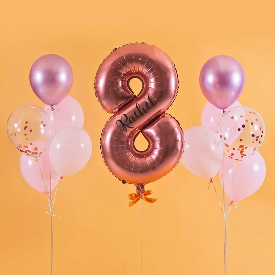 Rose Gold 8 Balloon