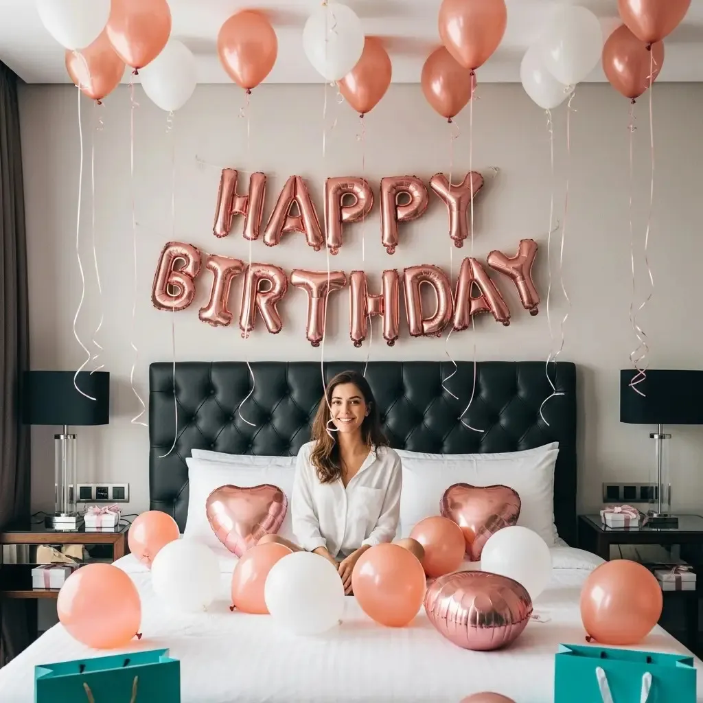 Birthday Room Decoration for Girlfriend